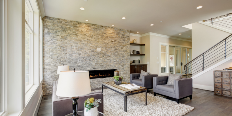 Built-In Cabinetry in Living Room